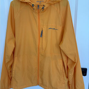 Eddie Bauer | Orange Lightweight Jacket | Sz M